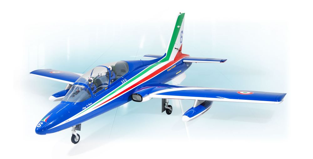 Aermacchi MB339 270cm PAN + carrelli rettrattili elettrici ARF Composite - Aeromodello Jet