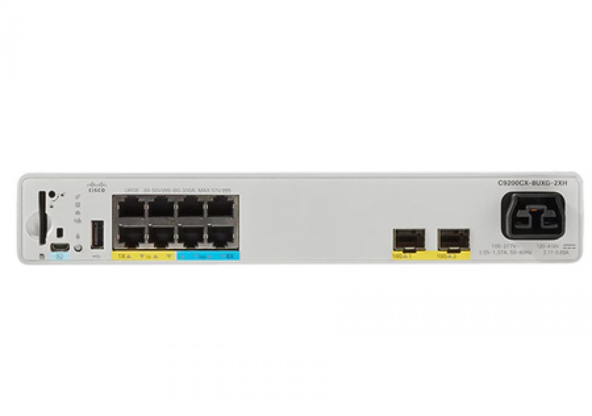 Cisco C9200CX-8UXG-2XH-E 8x mGig UPoE+ 2x 25G SFP+ Compact Switch