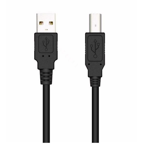 NILOX CAVO PROLUNGA DA USB-A 2.0 MASCHIO A USB-B 2.0 MASCHIO 1.8 MT NERO