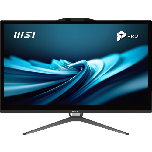 MSI PRO AP222T 14MA-601EU ALL IN ONE 21.5 TOUCH SCREEN i5-14400 RAM 16GB-SSD 512GB NVMe-INTEL UHD GRAPHICS-WI-FI 6E + GIGABIT LAN-WEB CAM ALTOPARLANTI-TASTIERA MOUSE-WIN 11 PROF NERO