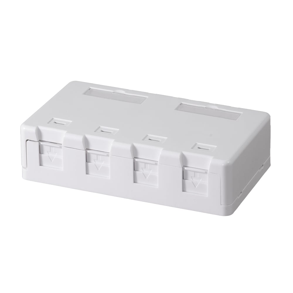 Box di Distribuzione 4 Porte Keystone con Sportellini