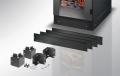 Zoccolo 800 x 800 mm per Armadi Rack Nero