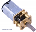 75:1 Micro Metal Gearmotor HP