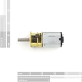 Solarbotics GM18 30:1 Mini Metal Gear Motor
